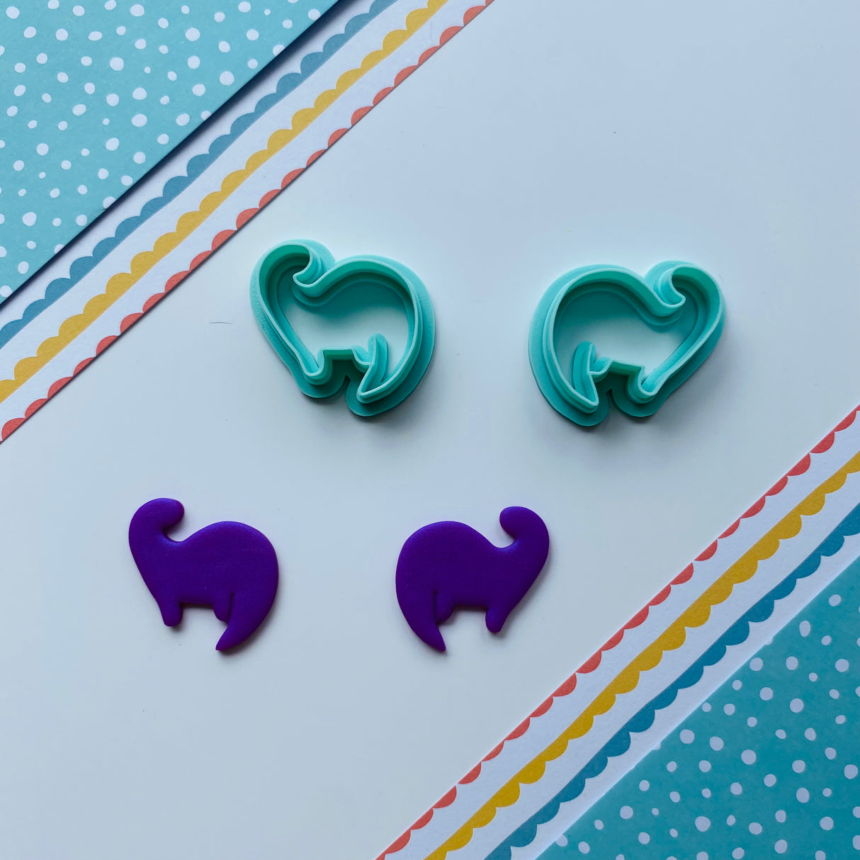Brontosaurus Mirrored Cutter Set