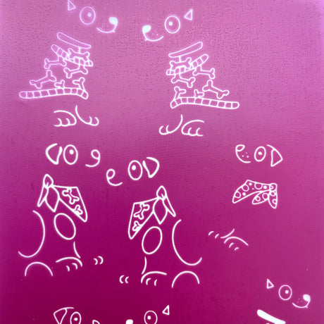 Dog Silk Screen
