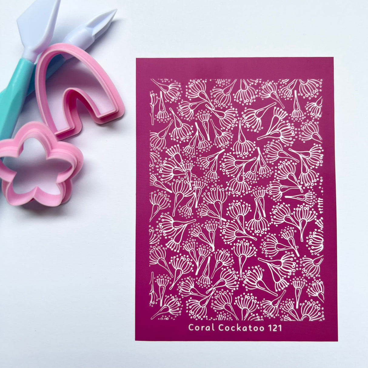 Eucalyptus Blossoms Silk Screen