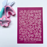 Eucalyptus Blossoms Silk Screen