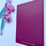 Mini Polka Dot Silk Screen