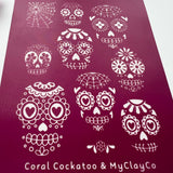 Sugar Skull Silk Screen