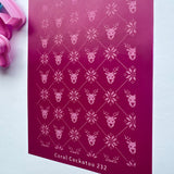 Knitted Reindeers Silk Screen
