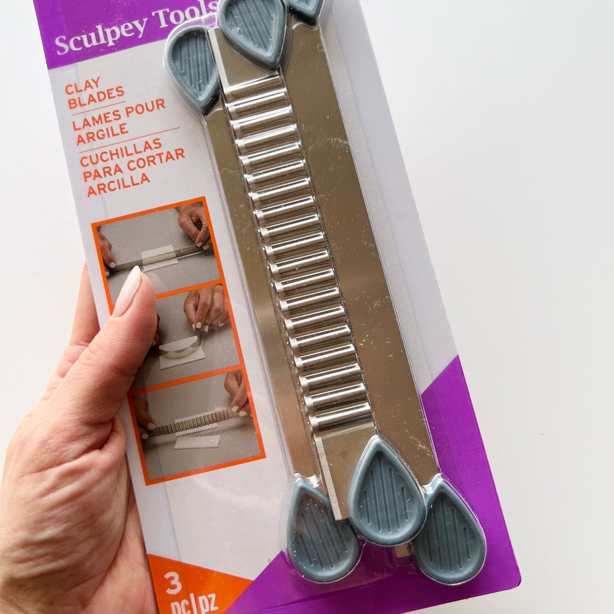 Sculpey Clay Blades - Set of Three