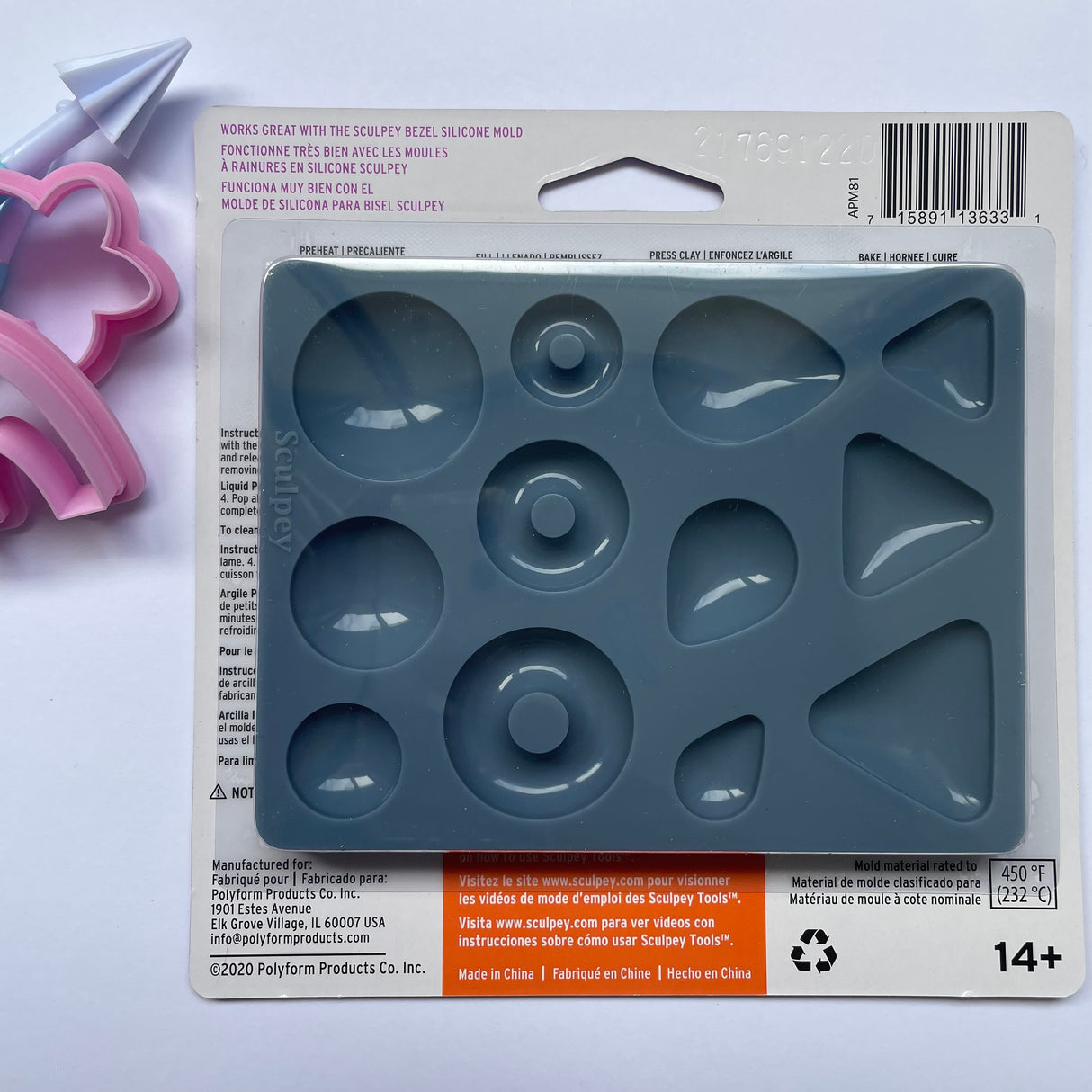 Cabochon Shapes Silicone Mould