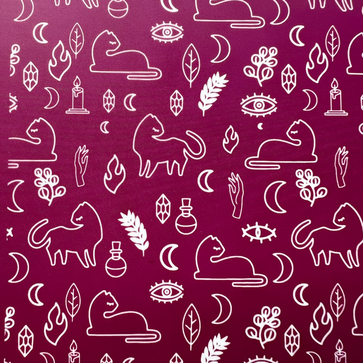 Mystic Cats Silk Screen