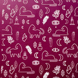 Mystic Cats Silk Screen