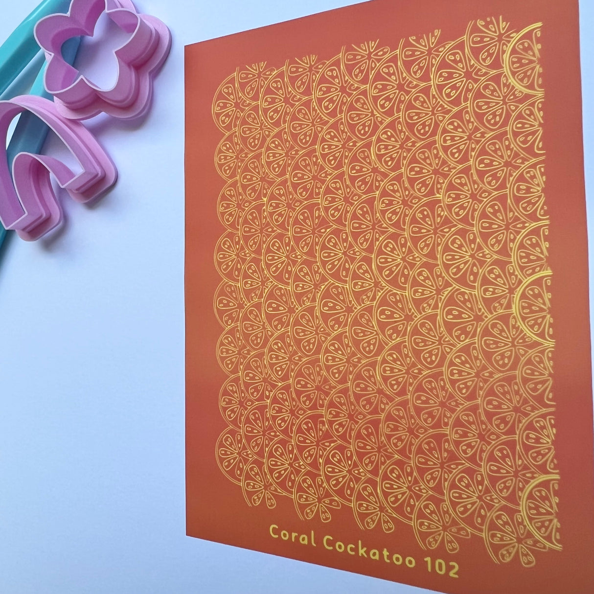 Citrus Splash Silk Screen