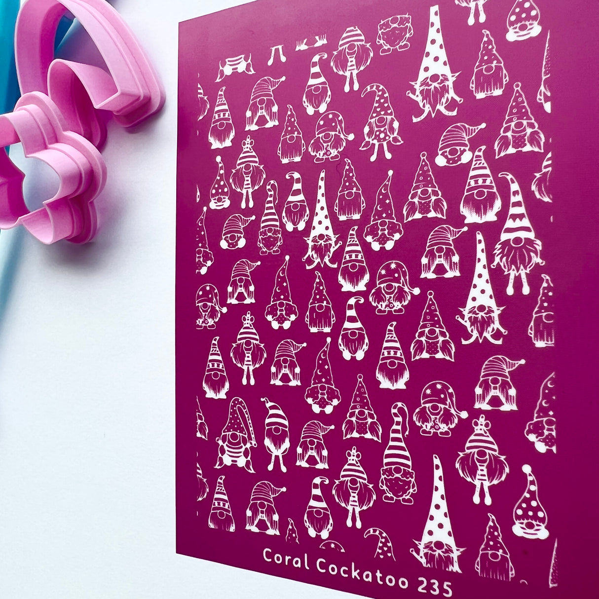 Christmas Gnomes Silk Screen