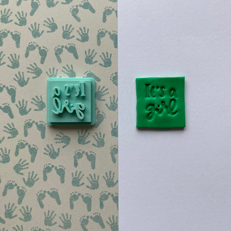 It’s a Girl Stamp