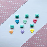 Candy Heart Stud Packs