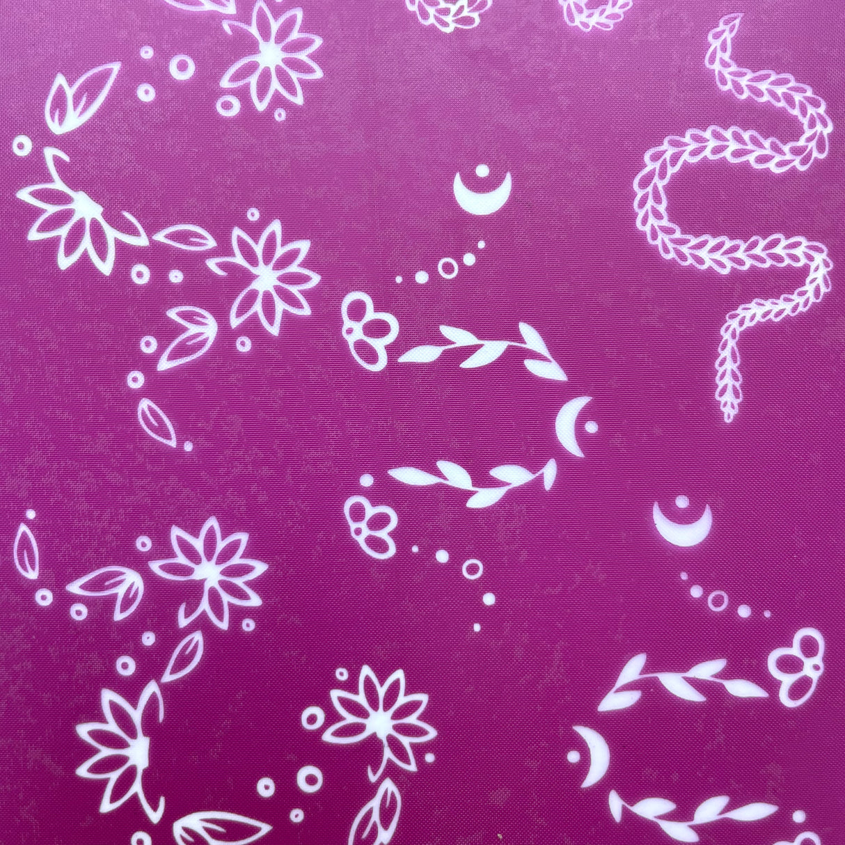 Floral Snake Silk Screen