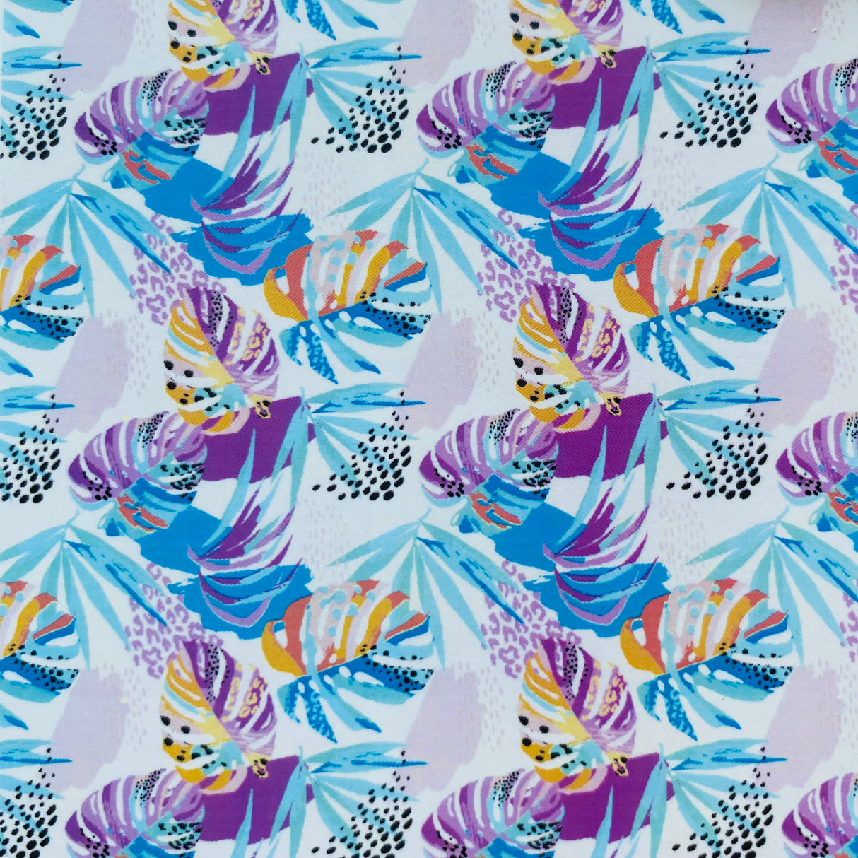 Watercolour Monstera & Jungle Palms Watersilde Transfer Decal