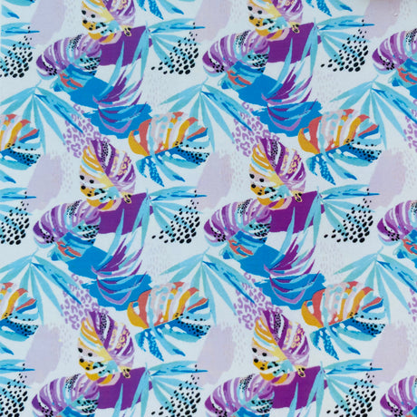 Watercolour Monstera & Jungle Palms Watersilde Transfer Decal